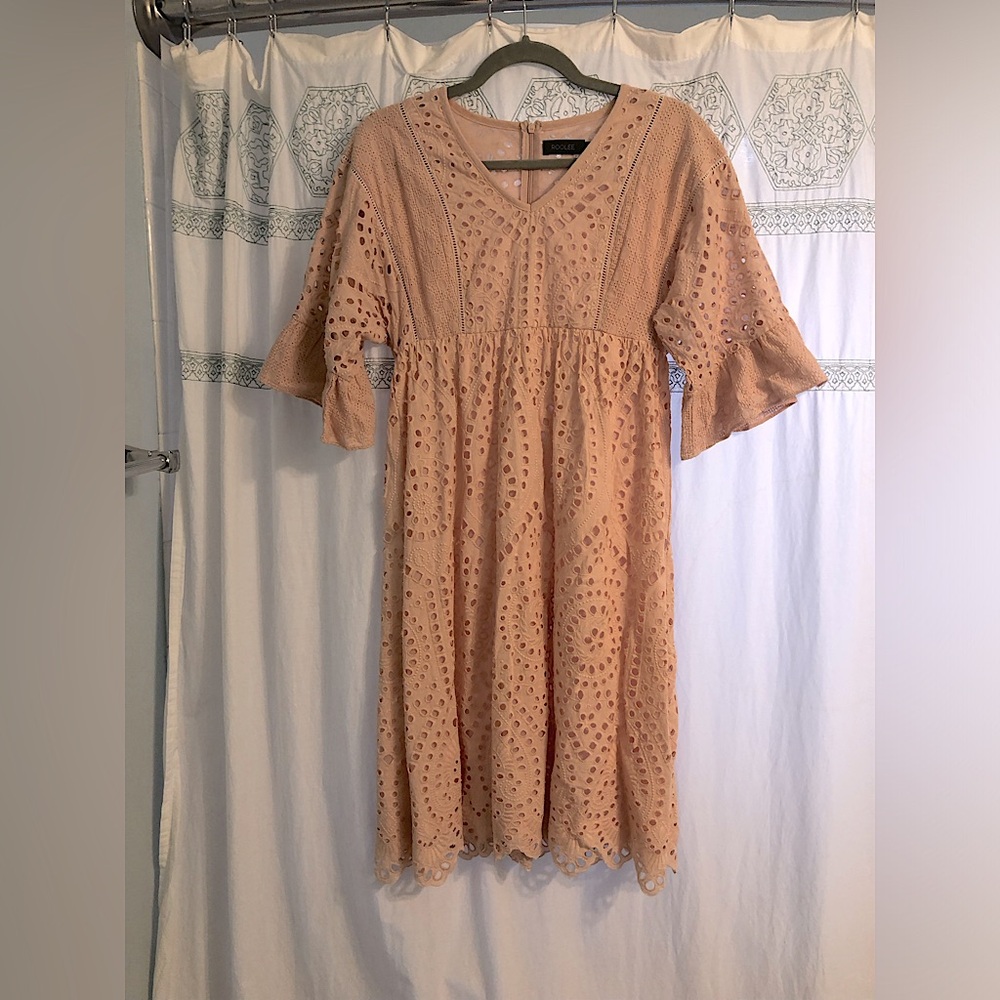 Another beautiful RooLee Peach Midi Dress